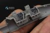 Quinta Studio QD72034 F-15E 3D-Printed & coloured Interior on decal paper (GWH) 1/72